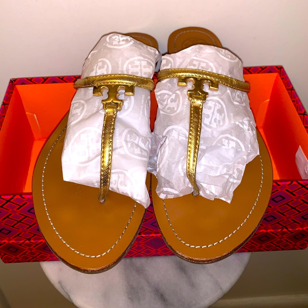 🩴Tory Burch T Strap Sandals